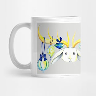 Ornamental Jackalope Card Mug